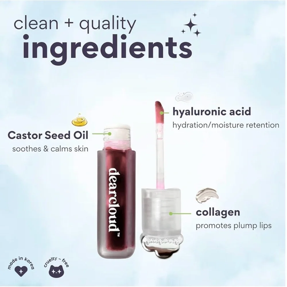 Dear Cloud Dreams Jelly Wave Lush Lip Oil